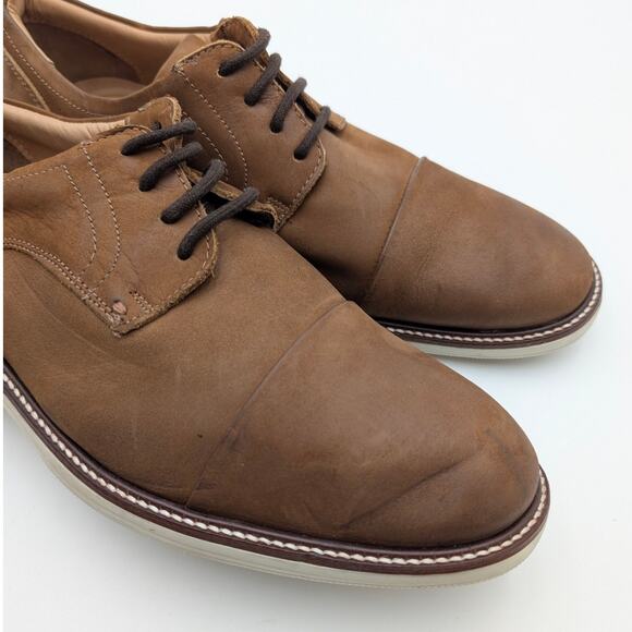 Marc Joseph Ocean Parkway Cap Toe Derby Shoes Men's Brown Size US9.5 EU42.5 - Picture 10 of 13